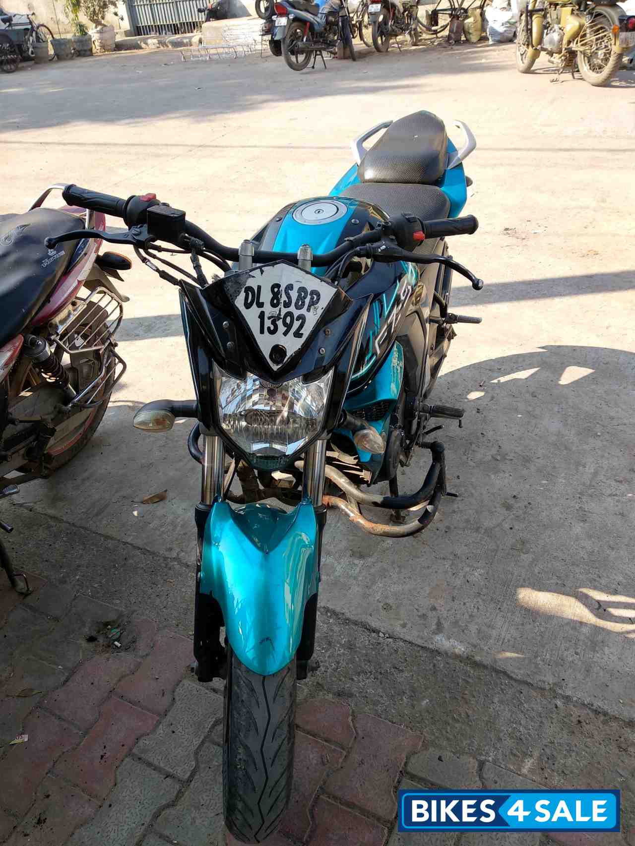 Blue & Black Yamaha FZ FI V2