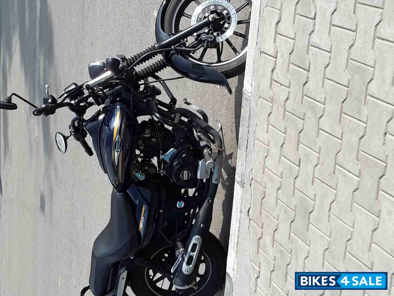 Dark Blue Bajaj Avenger Street 150