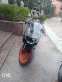 Black And Orange KTM RC 200