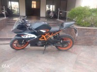 Black And Orange KTM RC 200