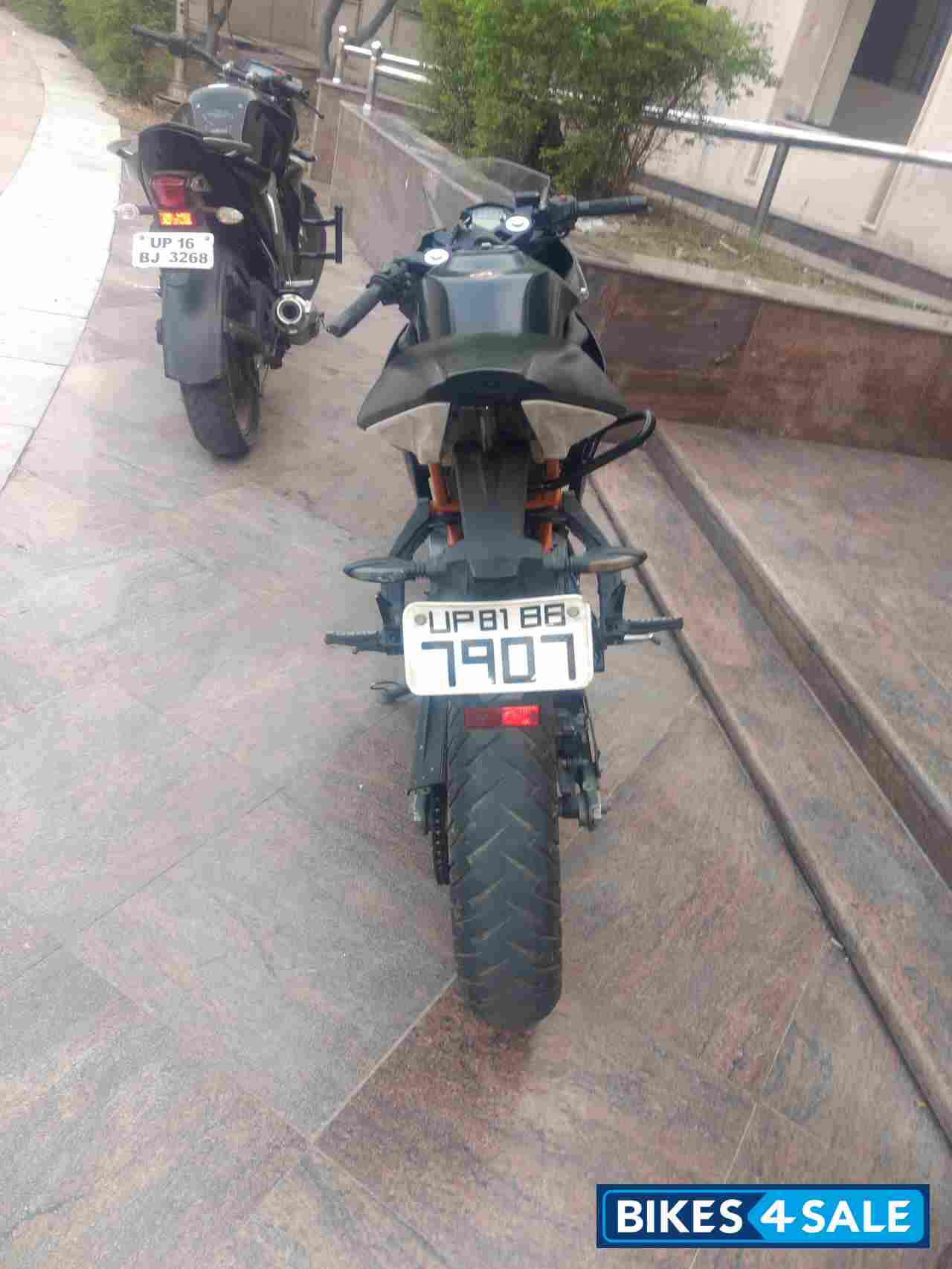 Black And Orange KTM RC 200