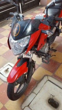 Red Bajaj Pulsar 135LS