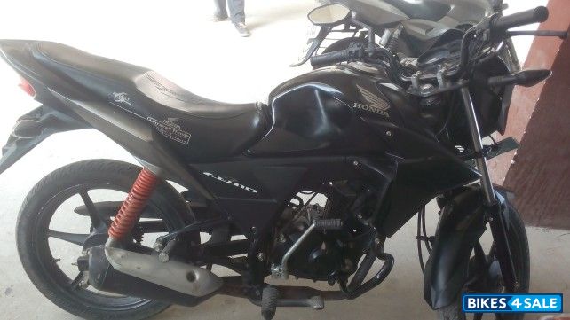 Black Honda CB Twister