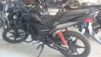 Black Honda CB Twister