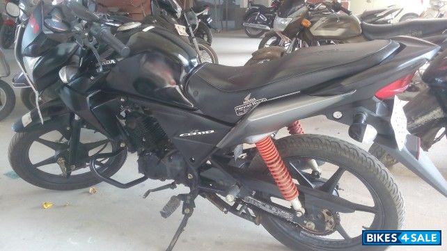 Black Honda CB Twister