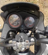 Silver Honda CBF Stunner