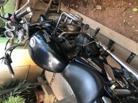 Bluish Black Royal Enfield Thunderbird 350