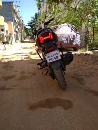 Red Honda CB Unicorn 160