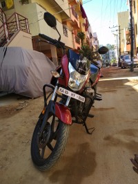 Red Honda CB Unicorn 160