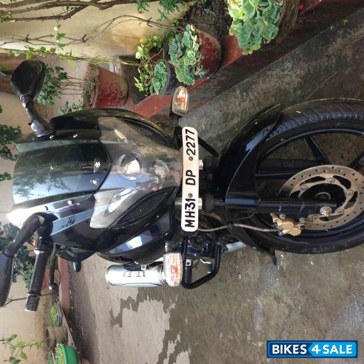 Black Bajaj Pulsar 220 DTSFi