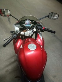 Red & Silver Honda CBR 250R