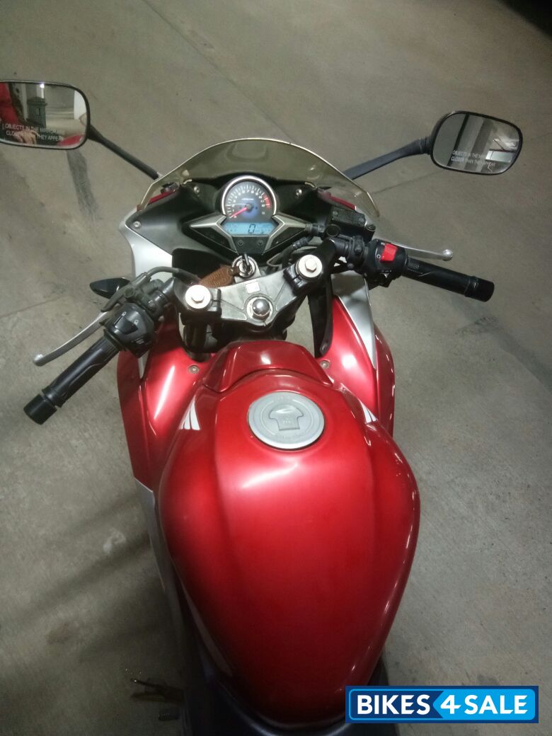 Red & Silver Honda CBR 250R
