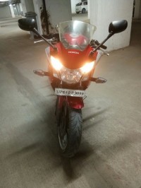 Red & Silver Honda CBR 250R