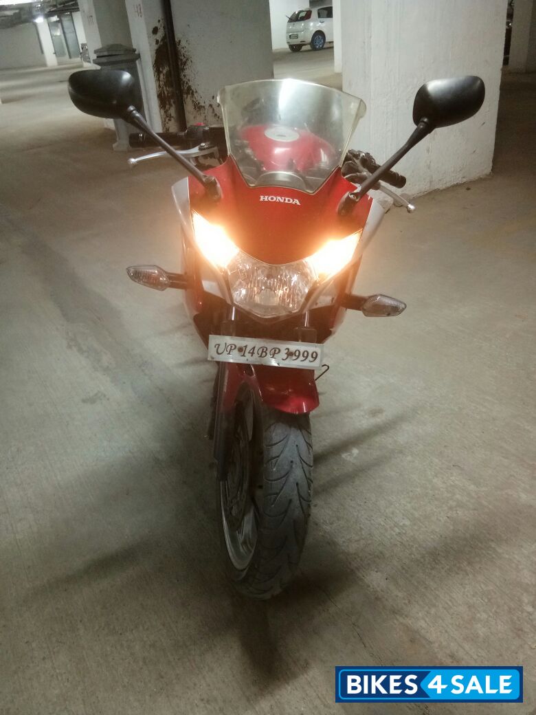 Red & Silver Honda CBR 250R