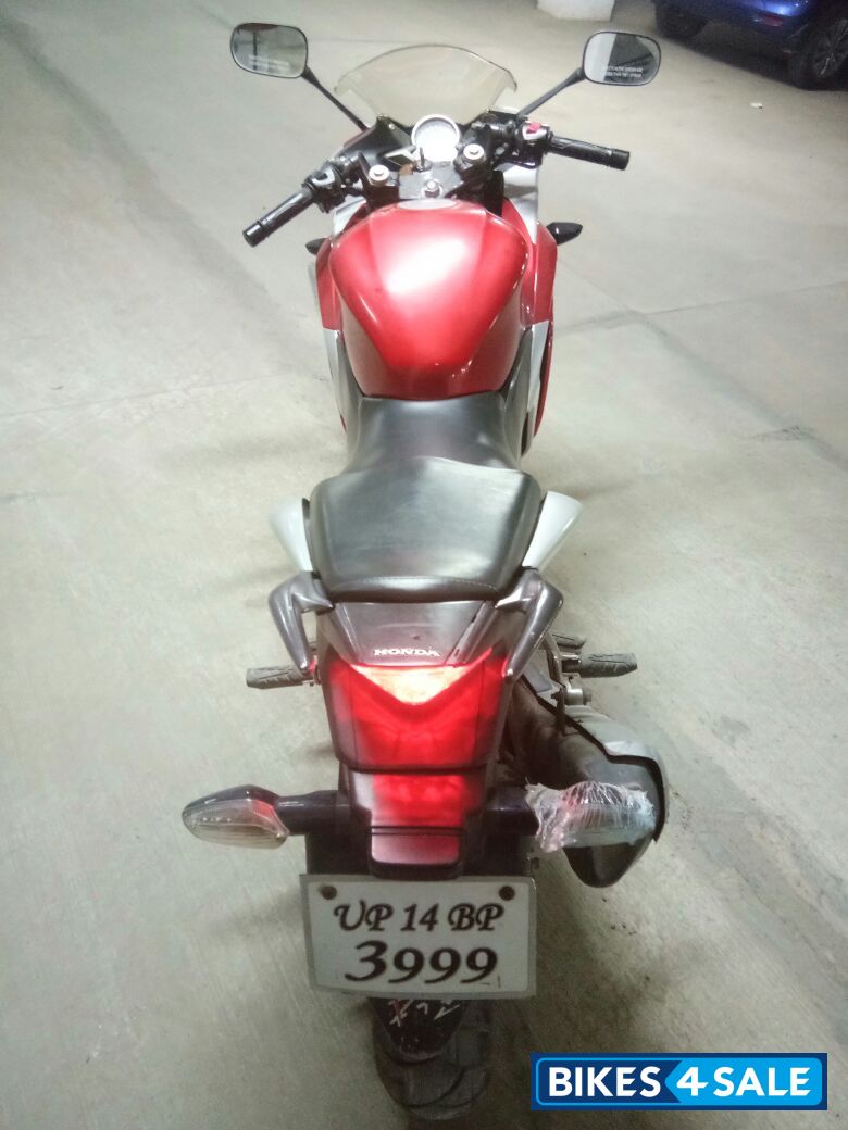 Red & Silver Honda CBR 250R