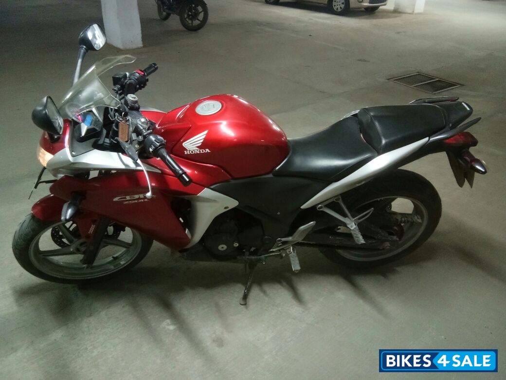Red & Silver Honda CBR 250R