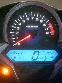 Red & Silver Honda CBR 250R