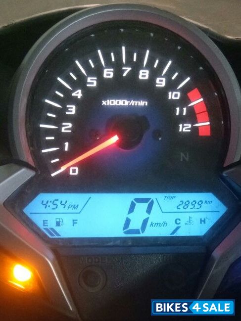 Red & Silver Honda CBR 250R