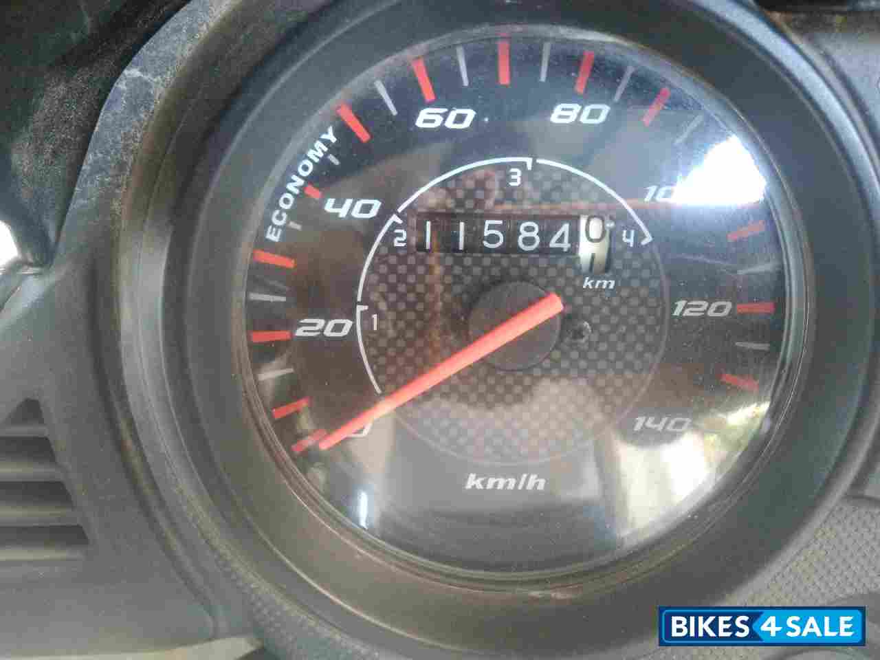 Black With Red Lining Honda CB Shine