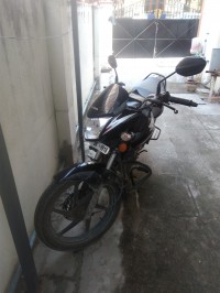 Black With Red Lining Honda CB Shine