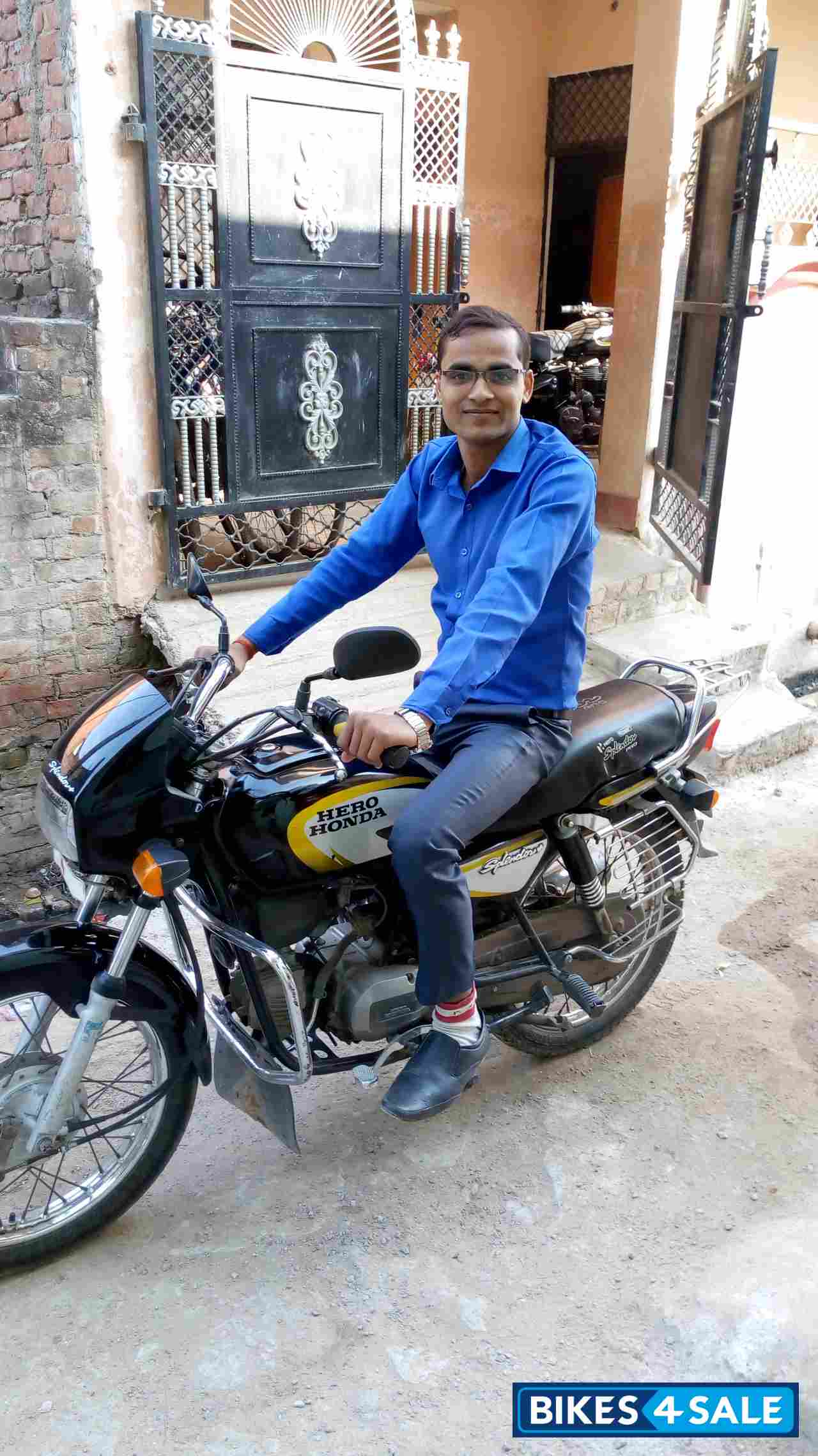 Yellow Hero Splendor Plus