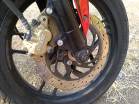 Red Bajaj Pulsar RS 200