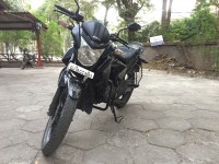 Black Honda Unicorn Dazzler