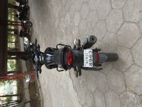 Black Honda Unicorn Dazzler