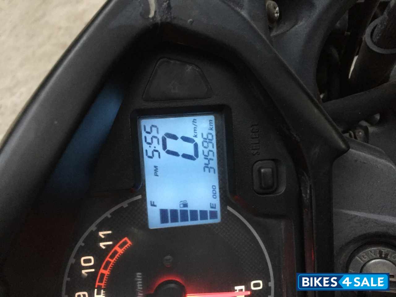 Black Honda Unicorn Dazzler