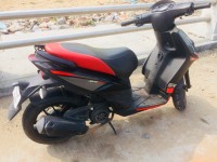 Black With Red Aprilia SR 150