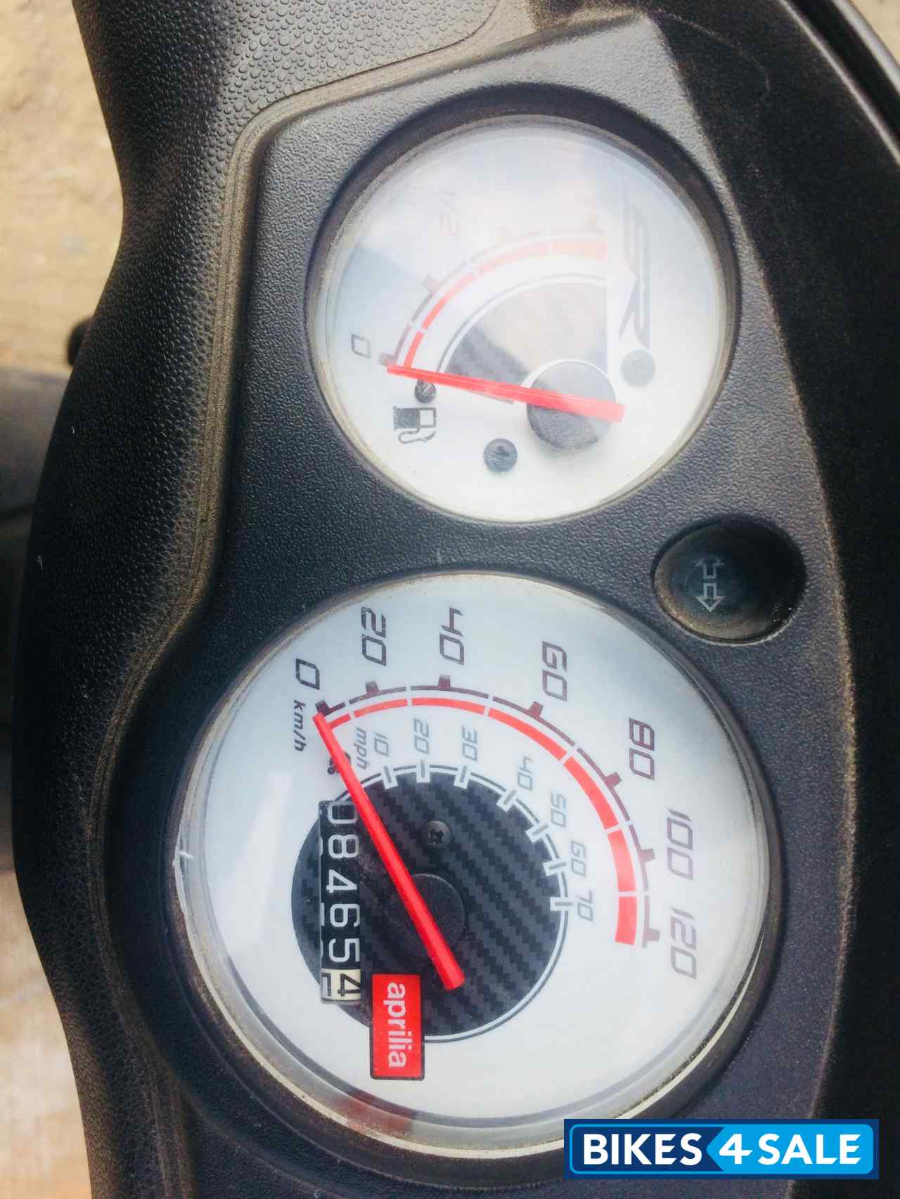 Black With Red Aprilia SR 150