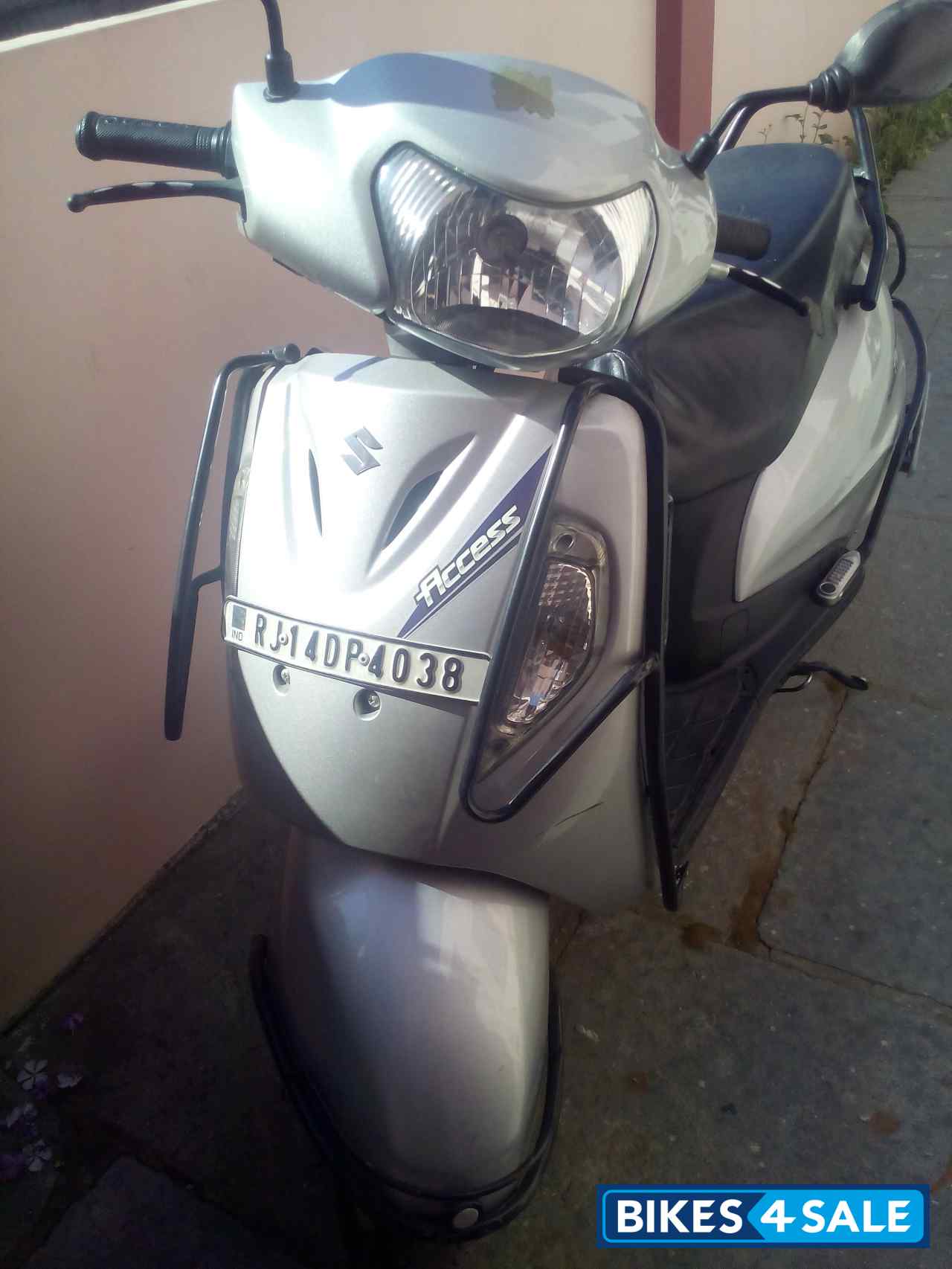 Silver Suzuki Access 125