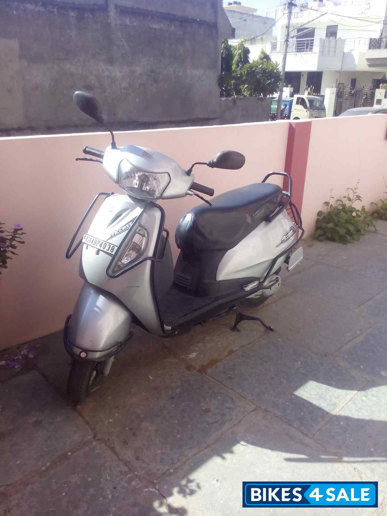Silver Suzuki Access 125
