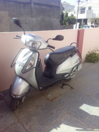 Silver Suzuki Access 125