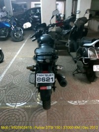 Black Bajaj Pulsar 150 DTSi