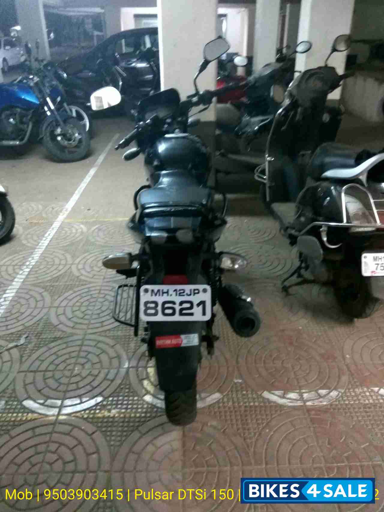 Black Bajaj Pulsar 150 DTSi