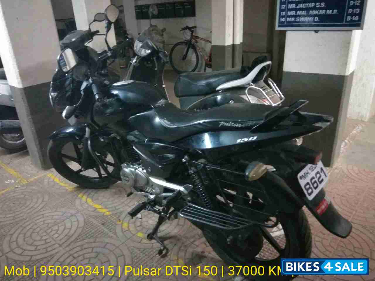 Black Bajaj Pulsar 150 DTSi