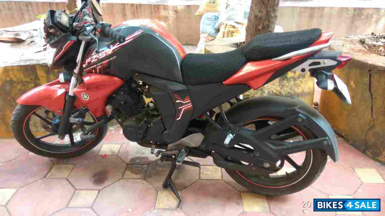 Molten Orange Yamaha FZ-S FI V2