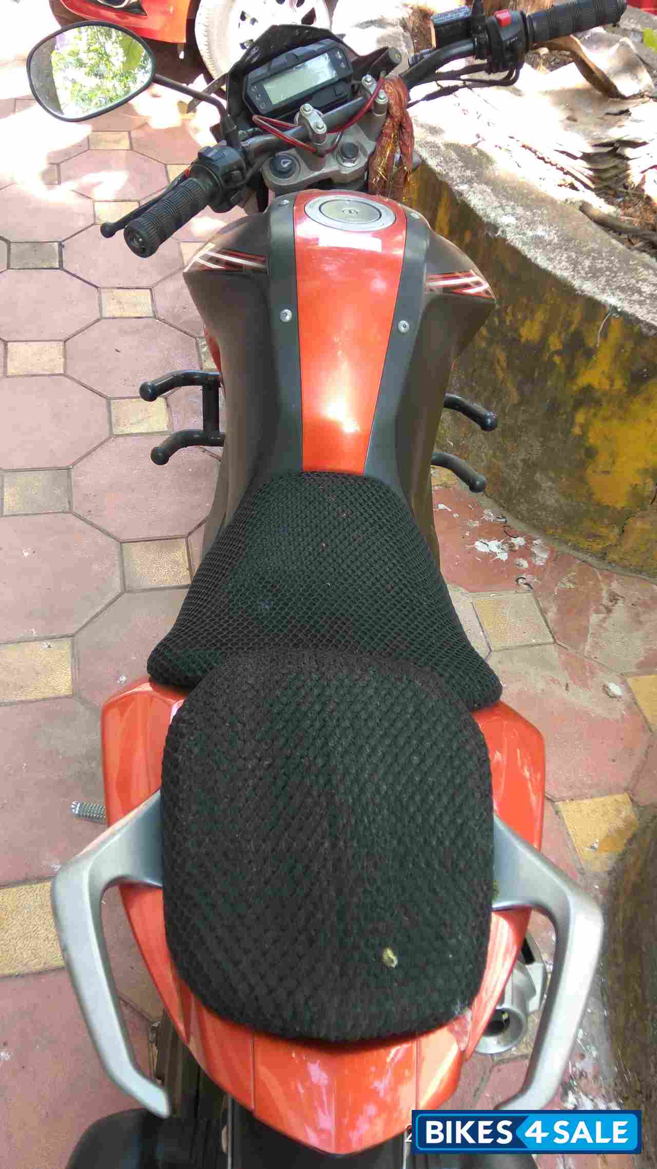 Molten Orange Yamaha FZ-S FI V2