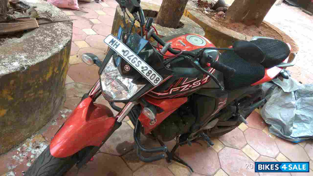 Molten Orange Yamaha FZ-S FI V2