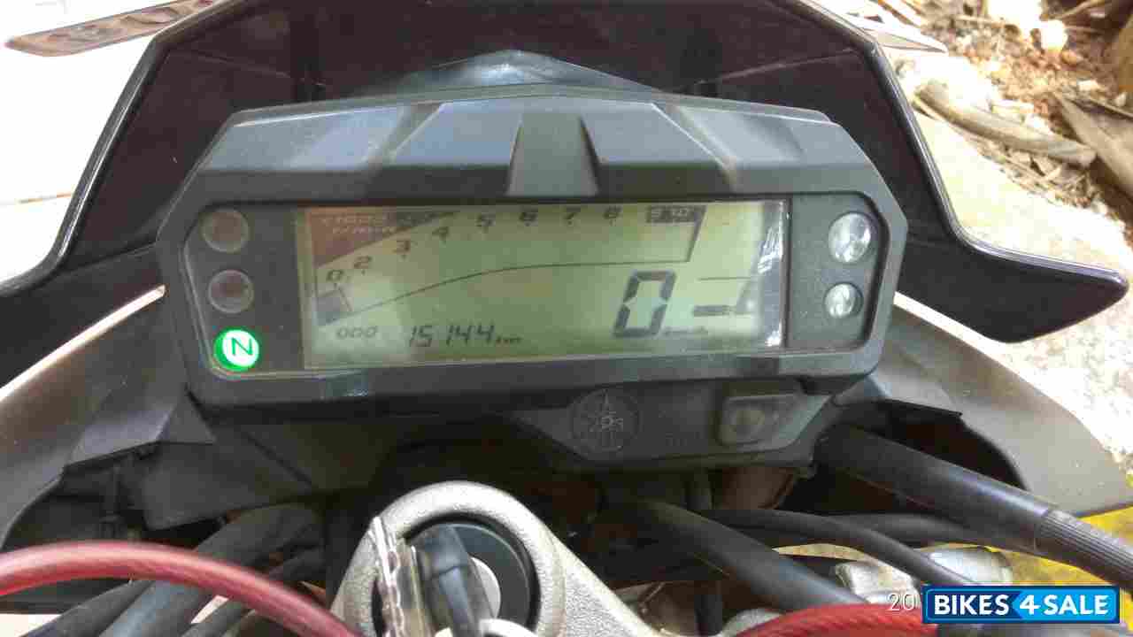 Molten Orange Yamaha FZ-S FI V2