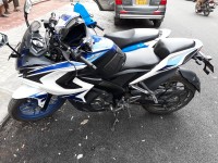 Racing Blue Bajaj Pulsar RS 200 ABS