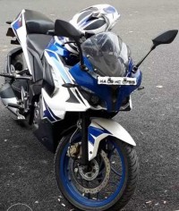 Racing Blue Bajaj Pulsar RS 200 ABS