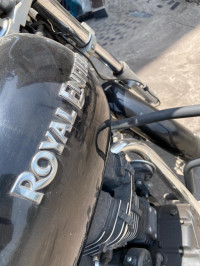 Black Royal Enfield Thunderbird 500