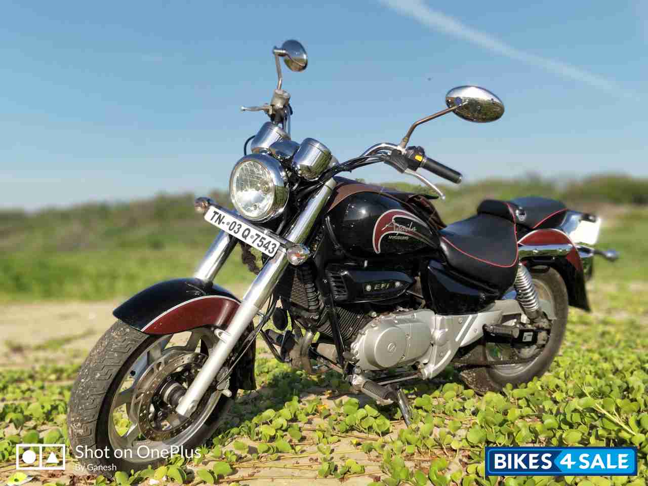 Black Hyosung Aquila GV250 Black Hyosung Aquila GV250