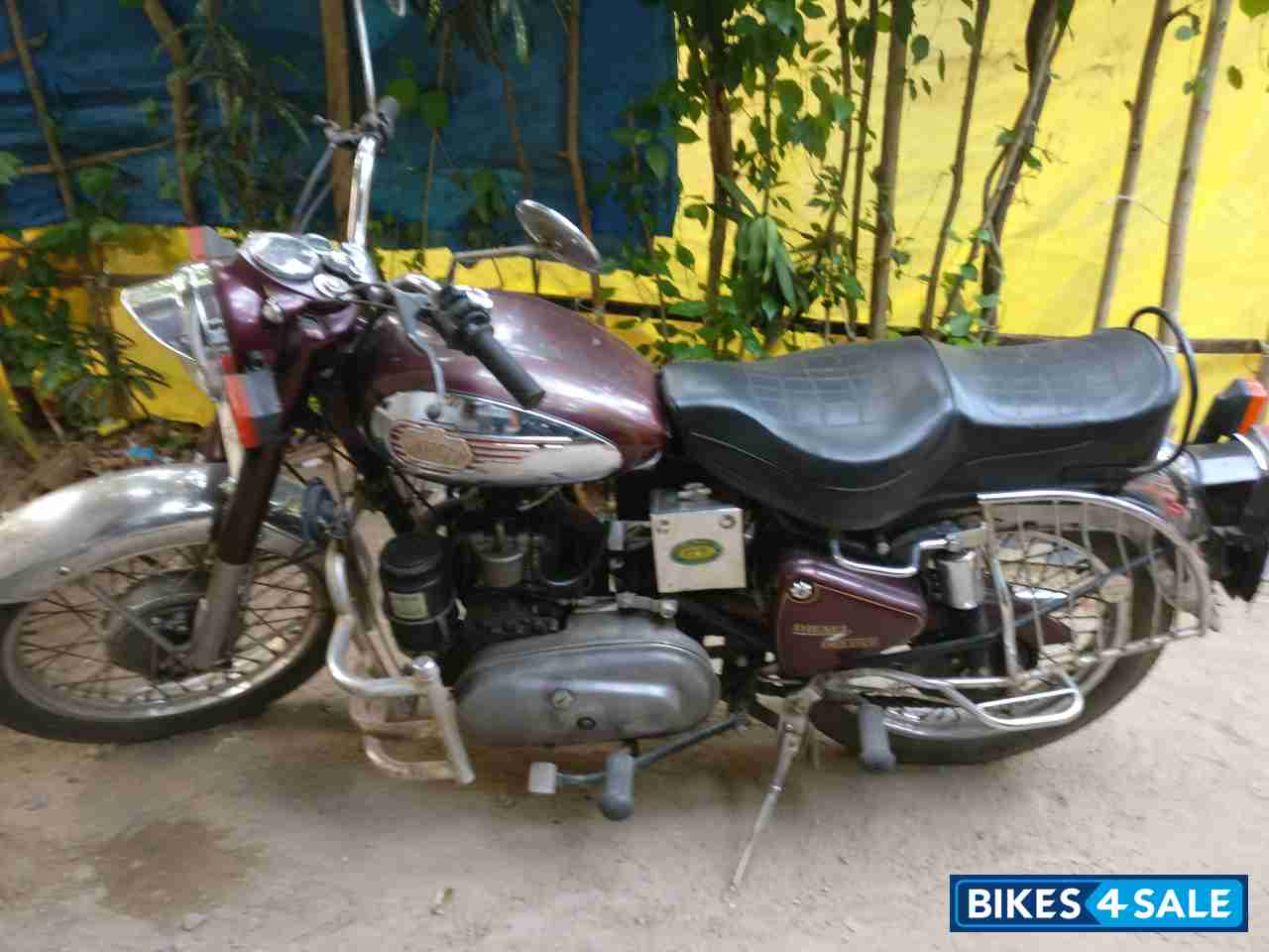 Purple Royal Enfield Bullet Standard 350