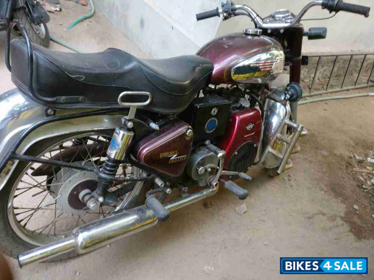 Purple Royal Enfield Bullet Standard 350