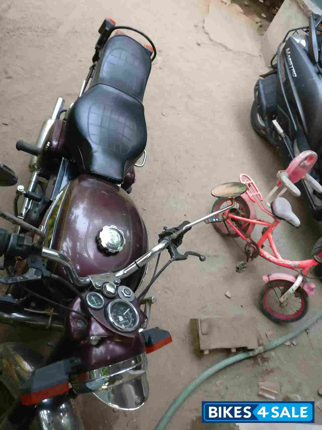 Purple Royal Enfield Bullet Standard 350