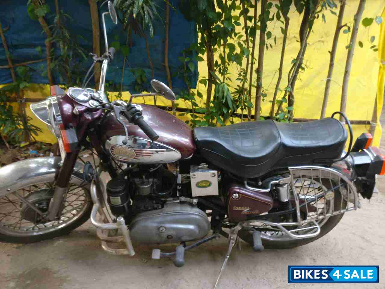 Purple Royal Enfield Bullet Standard 350