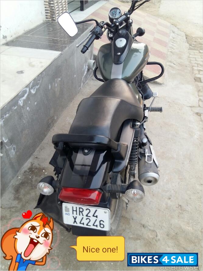 Forest Green Bajaj Avenger Street 220
